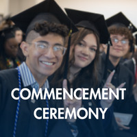 Smiling graduates