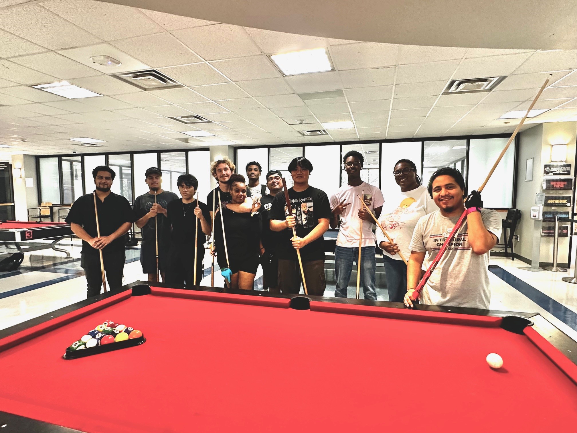 Billiards Team Photo