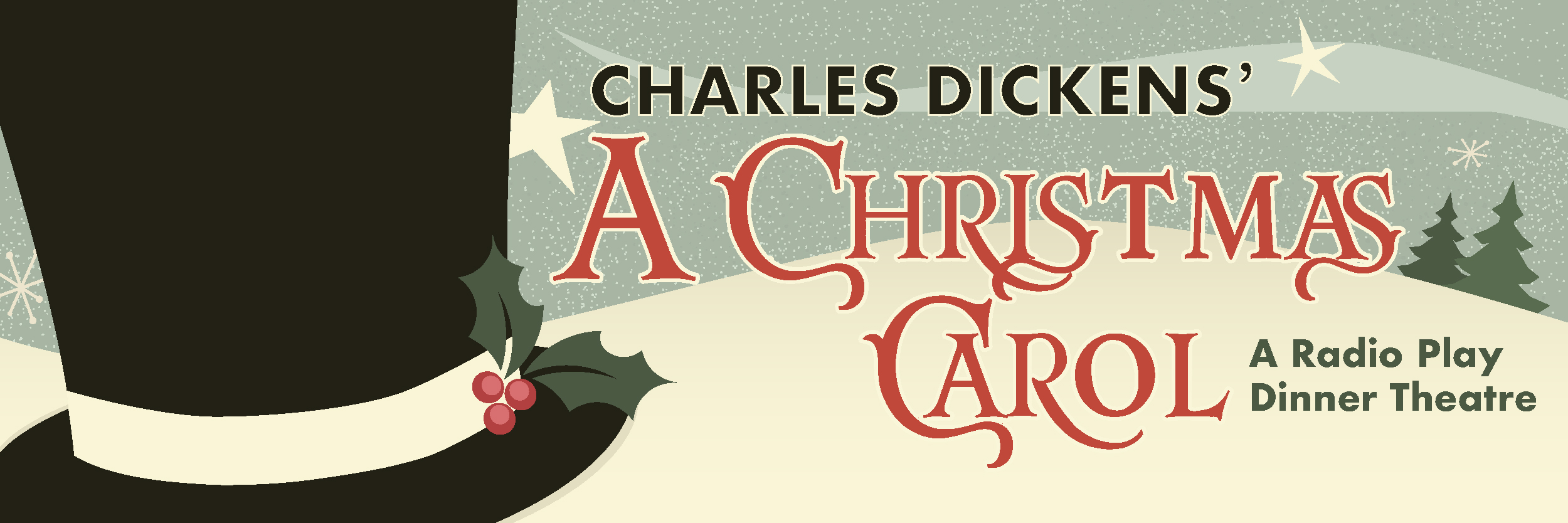 Charles Dickens' A Christmas Carol a radio play dinner theatre
