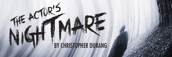 Banner: The Actor's Nightmare by Christopher Durang