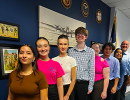 LSC-Tomball SGA developed and established the Armed Forces Honor Wall with the help of student veterans and community partners.