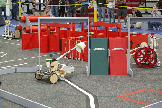 Picture of Robots at 2023 Competition