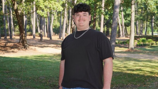 LSC-North Harris student, Cameron Burns.