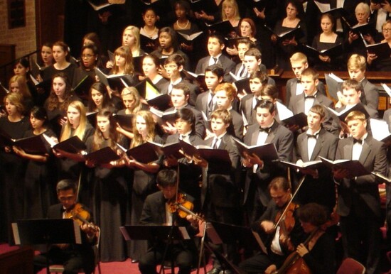 Photo of Kingwood Chorale singers
