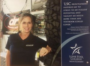 Dana Pritchard featured on campus