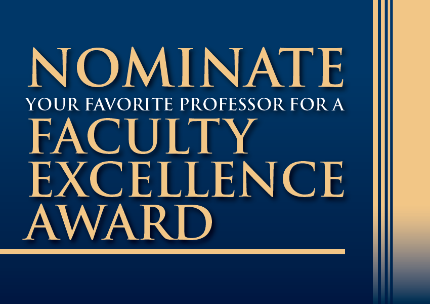 Faculty Excellence.