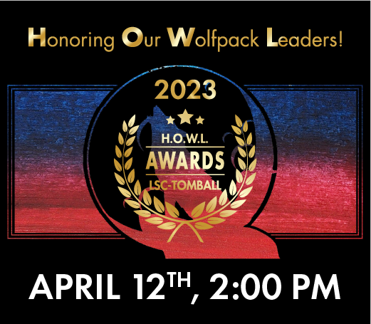 Honoring Our Woflpack Leaders 2023 will occure on April 12, 2023 at 2 pm.