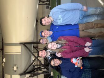 Photo of LSC-Kingwood students at NASA