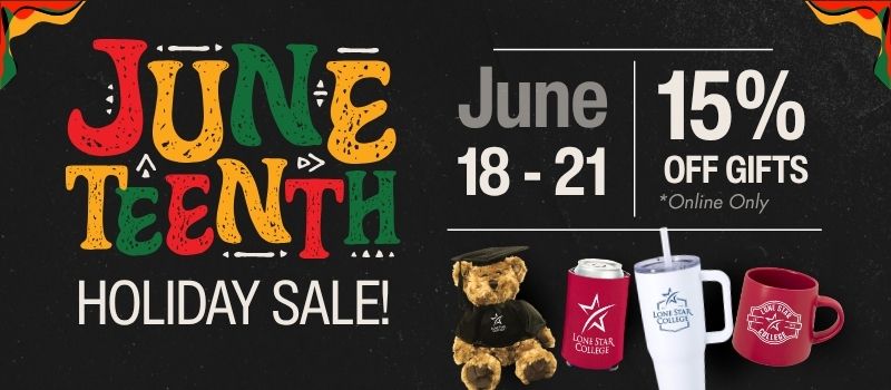 Juneteenth Holiday Sale - 15% off gifts online June 18 through June 21