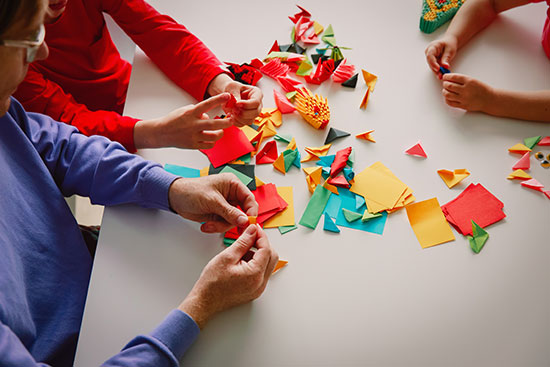 Learn the difference between Origami and Kirigami.