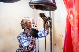 State grant increases access to welding training at Lone Star College-Houston North.