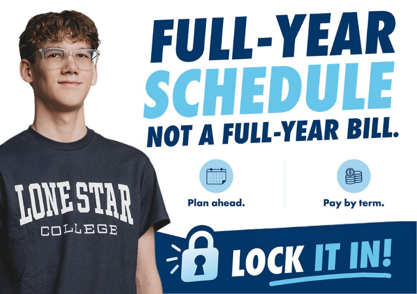 Plan Ahead. Pay By Term.