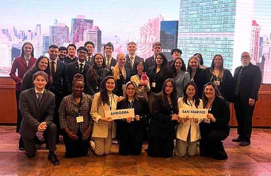 LSCS students excel at NMUN Conference