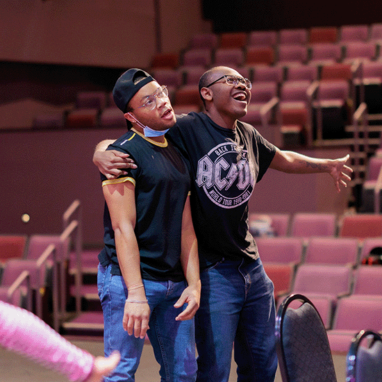 LSCUP Drama Dept. Rent Rehearsal