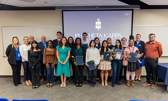LSCUP PTK Fall 2025 Induction