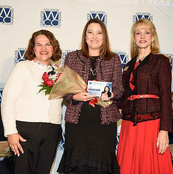 Nicole Robinson Gauthier received the Montgomery County/North Houston Trailblazer Award.