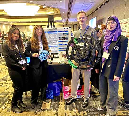 LSC Honors students earn state awards for their wheelchair design