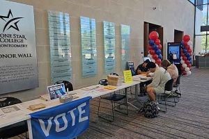 Lone Star College designated as a Voter Friendly Campus for its work in encouraging students to register and vote.