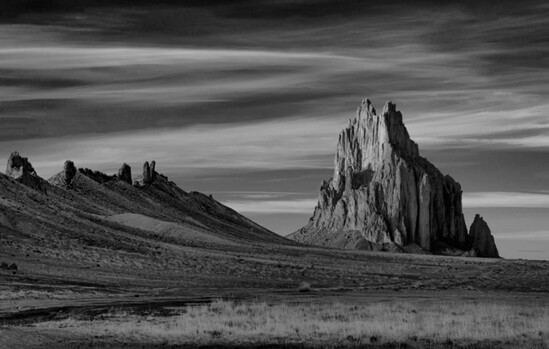 Mark Burns, Shiprock - Study #1, 2019, Photograph, archival pigment
