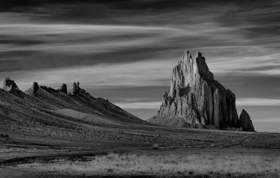 Mark Burns, Shiprock - Study #1, 2019, Photograph, archival pigment