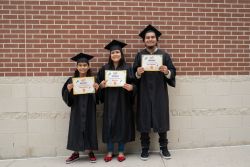 Photo of graduates from the Pathways to Success Family Camp