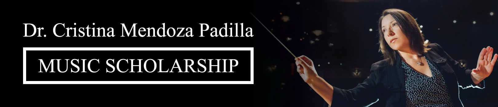 Dr. Cristina Mendoza Padilla, Music Scholarship