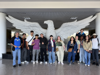 Photo of LSC Students on study abroad trip