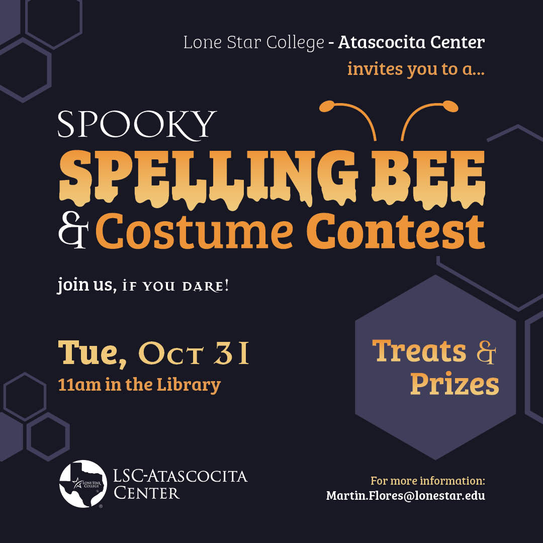 LSC-Atascocita Center Spooky spelling bee