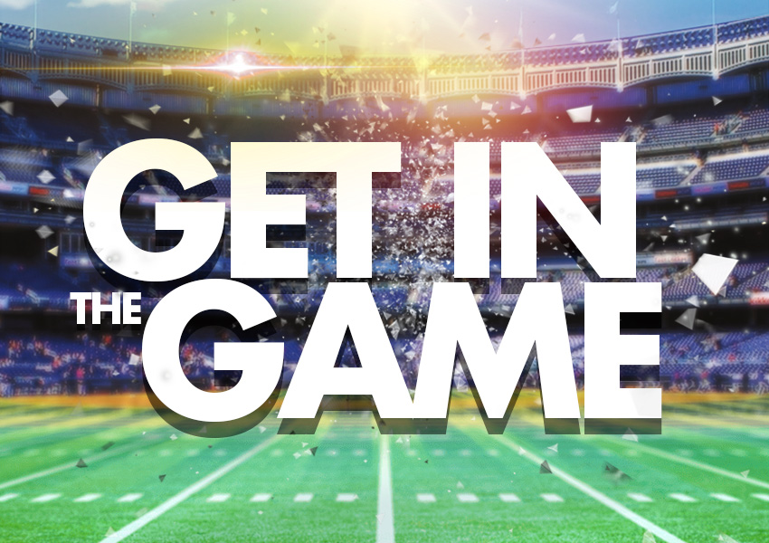 Sports Stadium Theme Get in the Game Registration