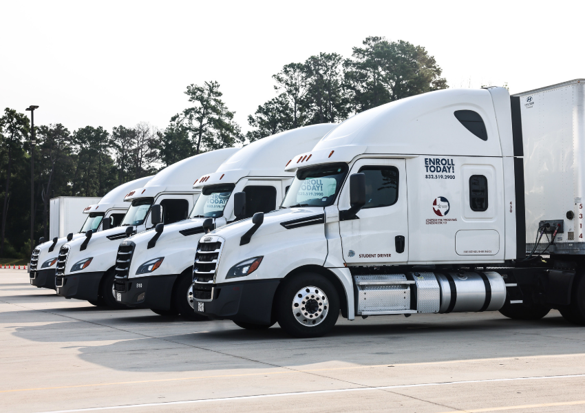 Lone Star College CDL Trucks 