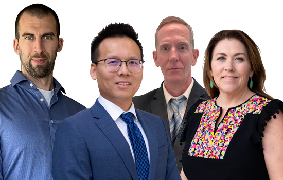 LSC-CyFair’s adjunct instructors Roiann Baskin, David Boettcher, David Glaesemann and Huan Pham are being honored as this year’s Adjunct Faculty Excellence Award winners