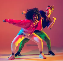 photo of dance duo