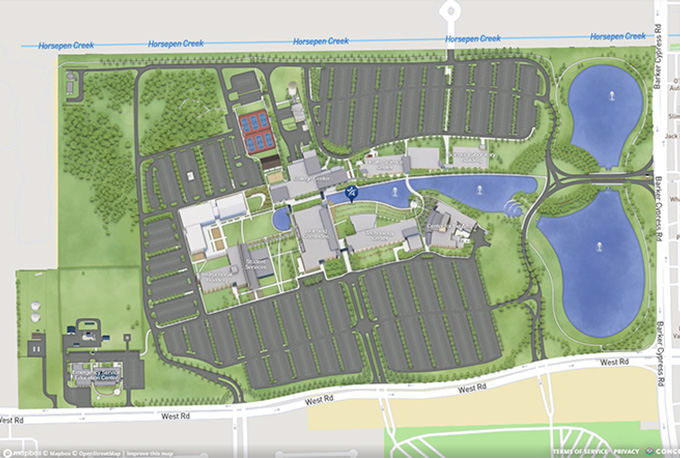 Lone Star College-CyFair Campus Map