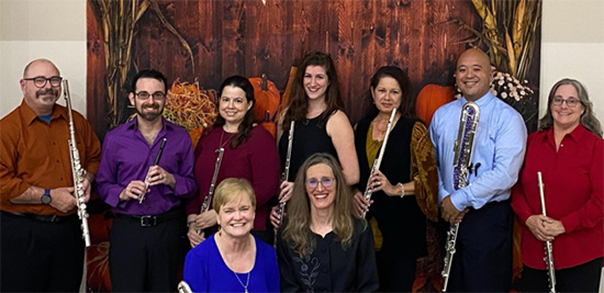 Lone Star College-CyFair welcomes back the Shimmer Flute Choir for a Dec. 9 musical story time holiday program, one of several free events this December.