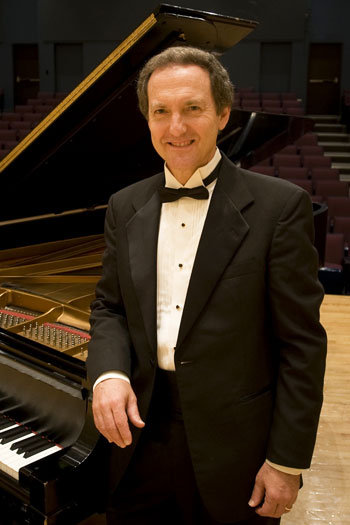 Dr. John Noel Roberts will officially break-in Lone Star College-Montgomery’s Steinway piano during a community-wide concert on October 3.