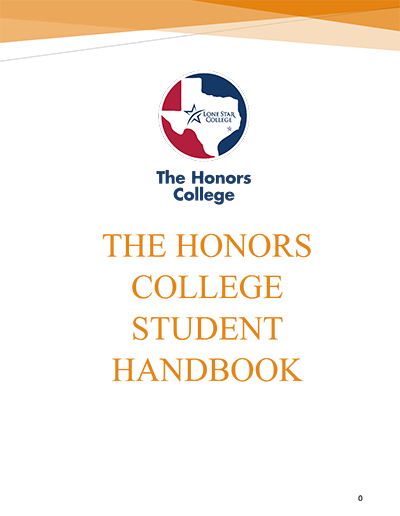 Cover of the Honors College Student Handbook